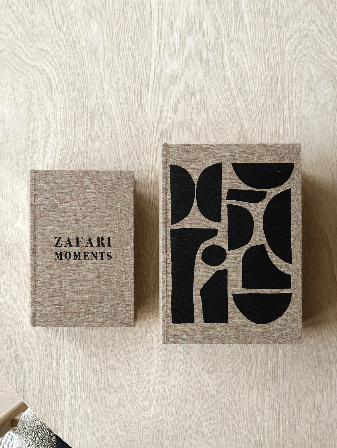 Coffee Table Books als Aufbewahrungsbox - Zafari 2er Set