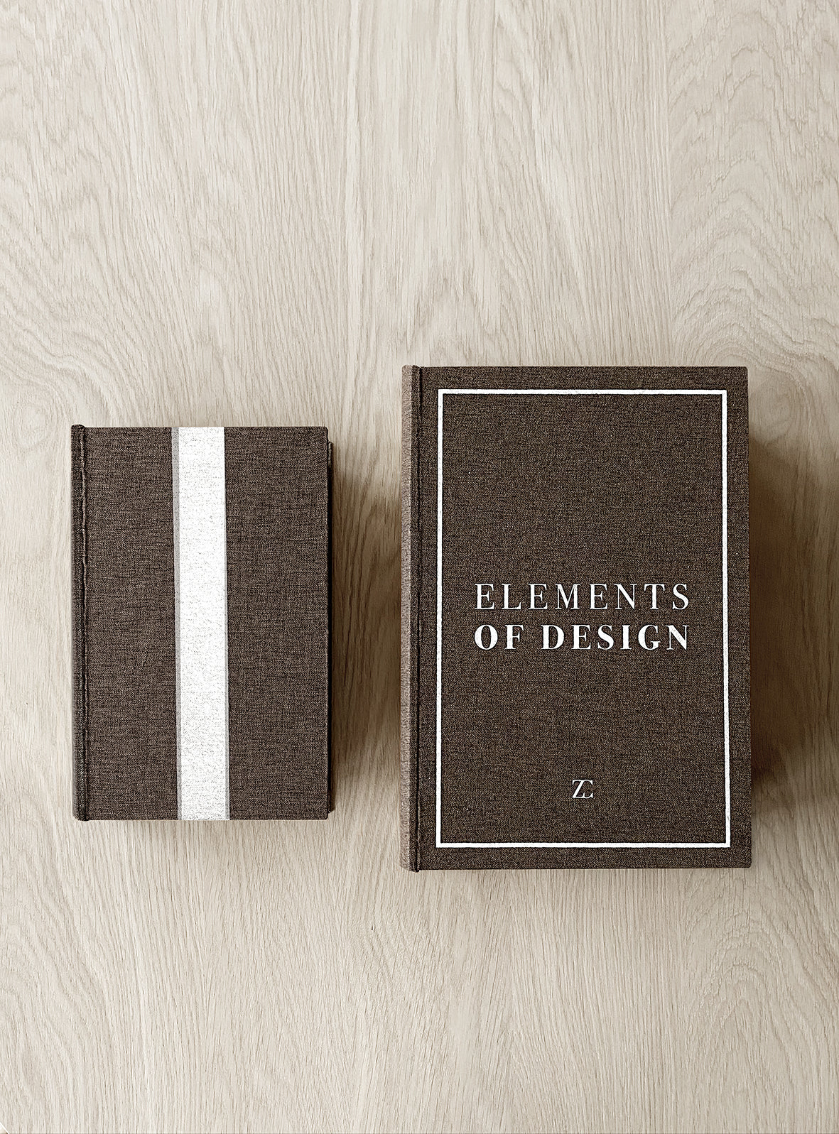 Coffee Table Books als Aufbewahrungsbox - Elements of Design 2er Set