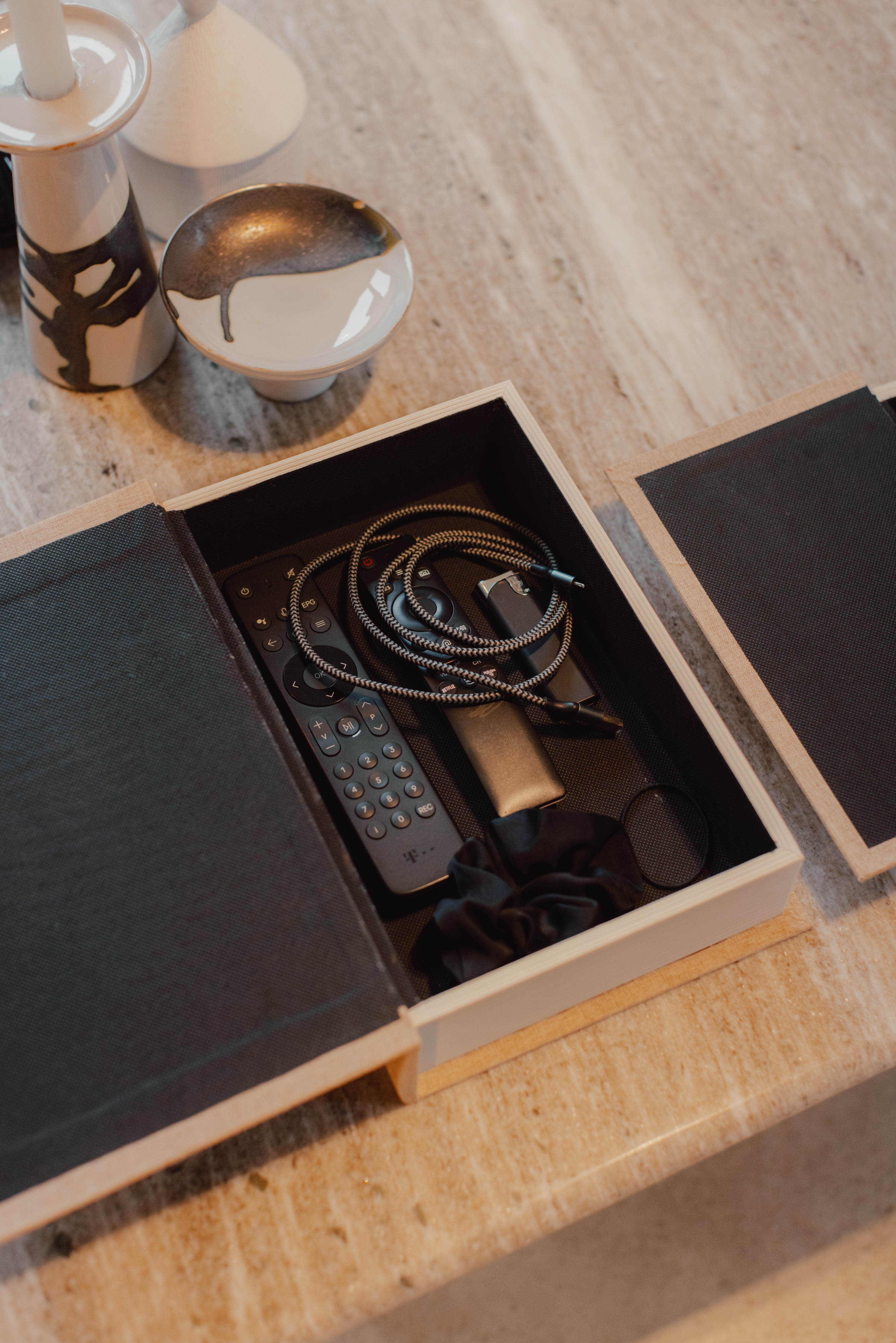 Coffee Table Books als Aufbewahrungsbox - A Linen Story 2er Set