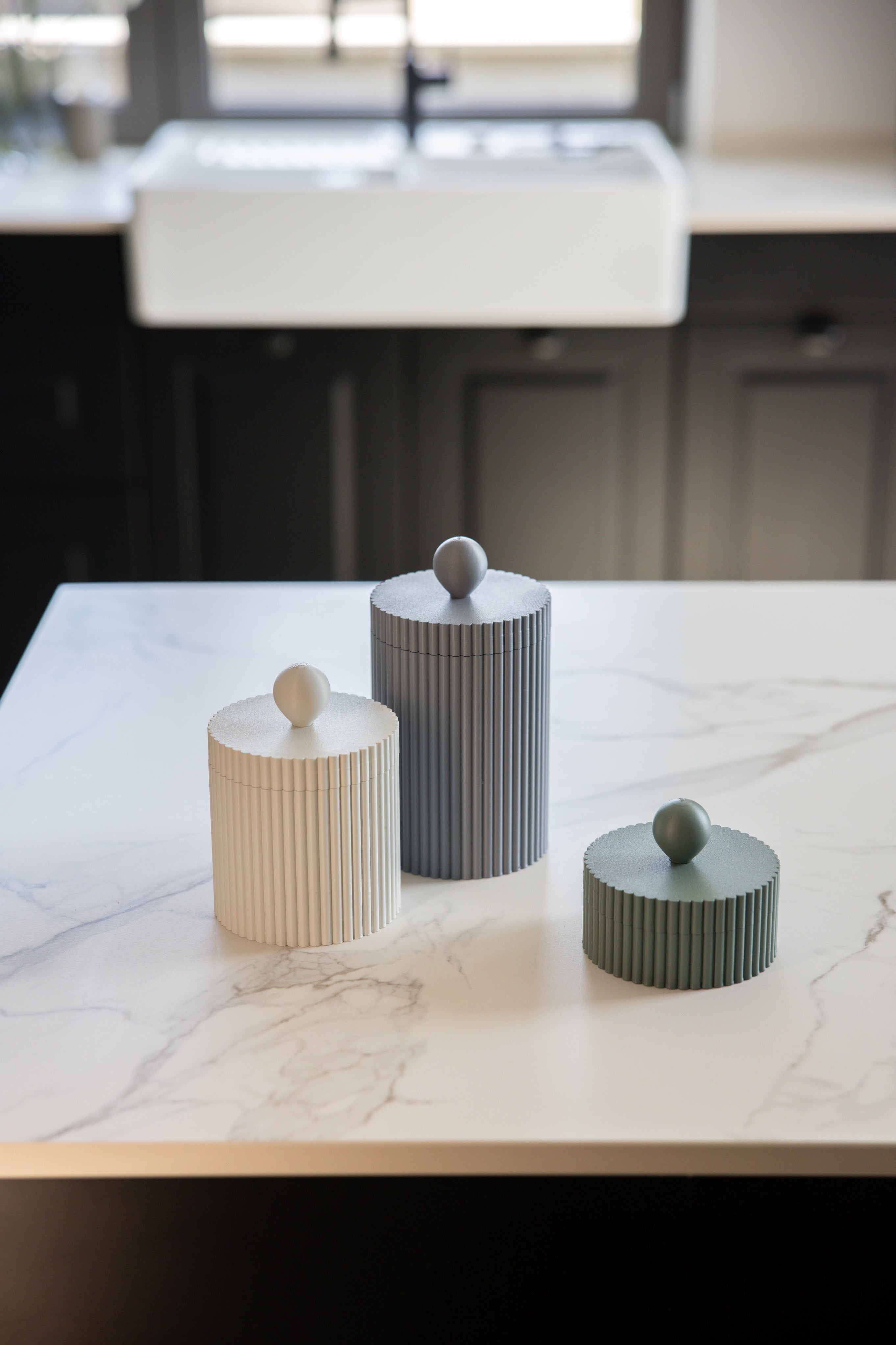 Mix & Match Dose grau – L