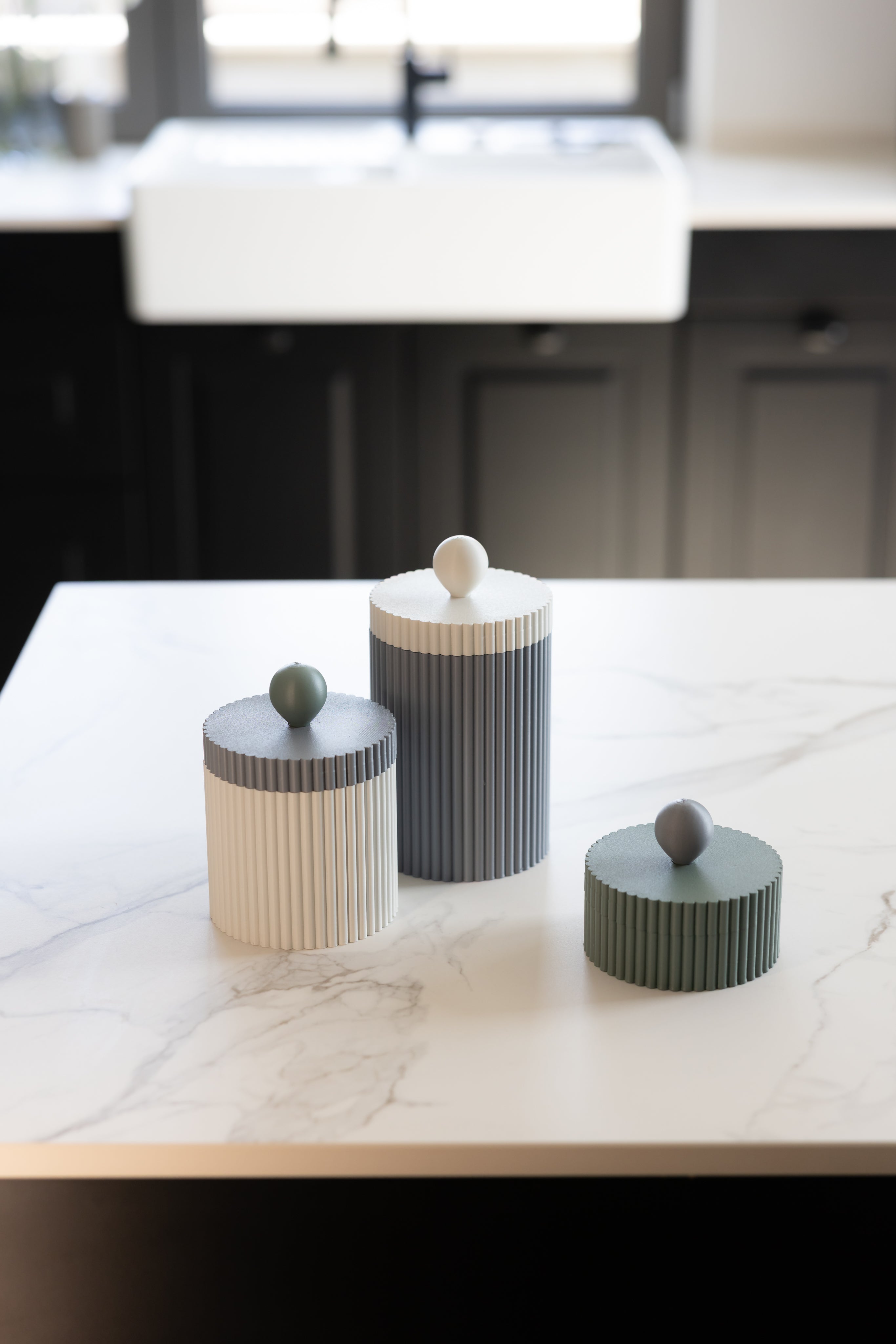 Mix & Match Dose grau – L