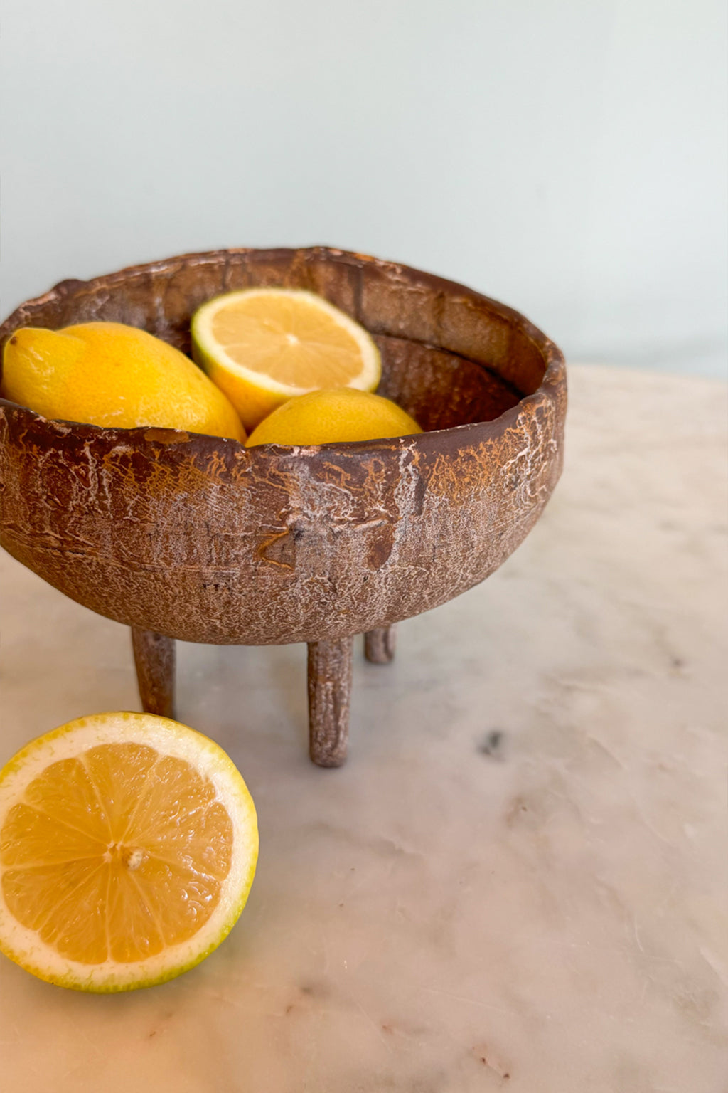 Keramikschale Kokosnuss