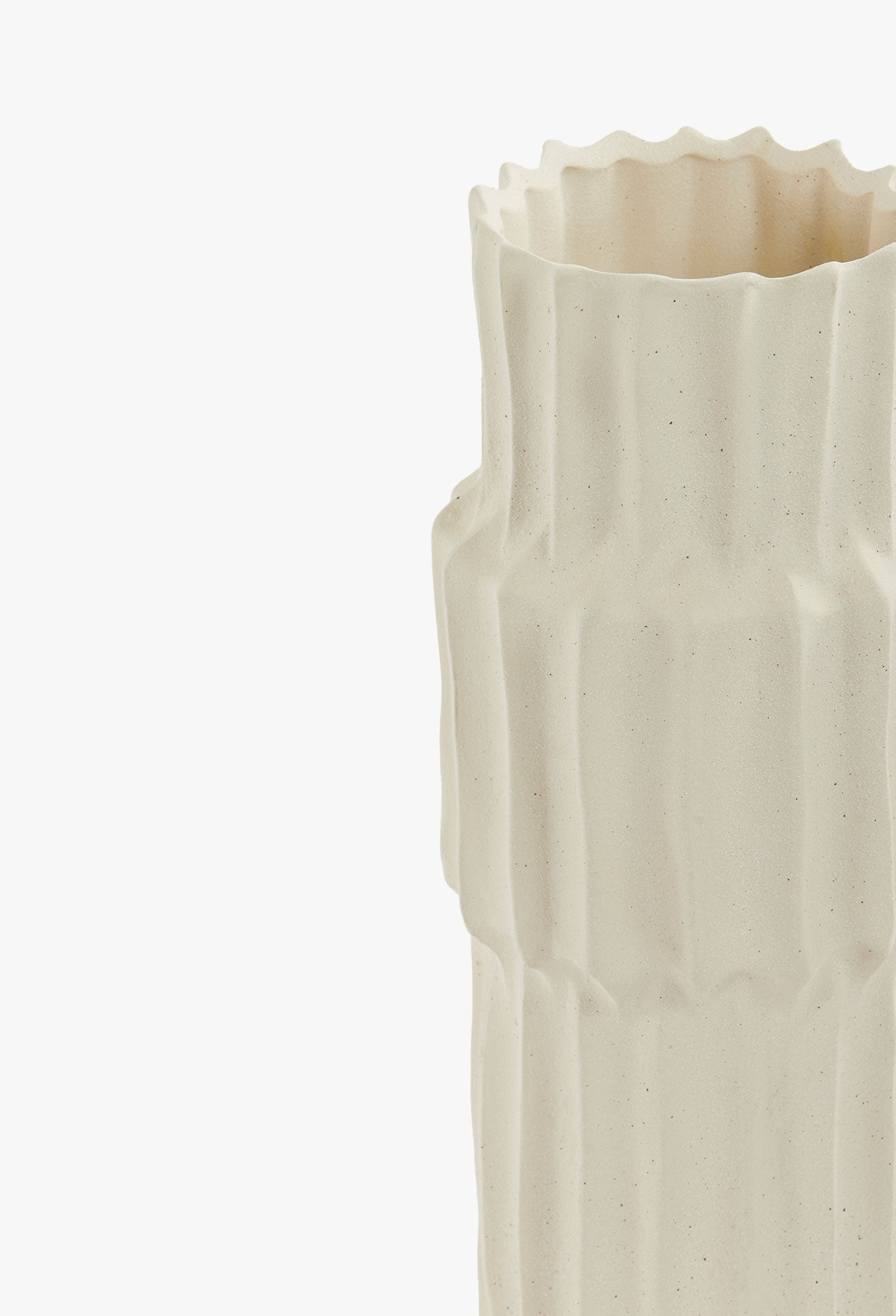 Keramik Bodenvase Longa - Blume Exclusiv Interior Keramik Bodenvase Longa: creme ✓ Kermaikvase ✓ Aktuelle Wohntrends ✓ Jetzt 10 % sparen ✓