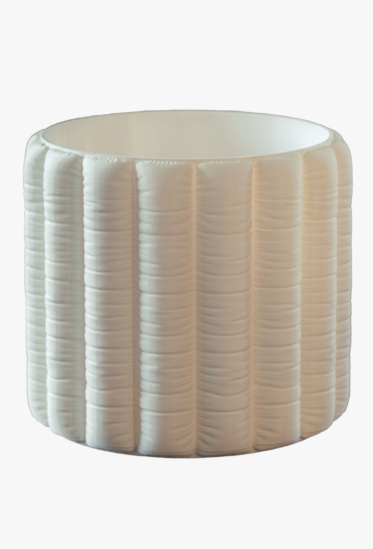 Übertopf Textura Rise beige