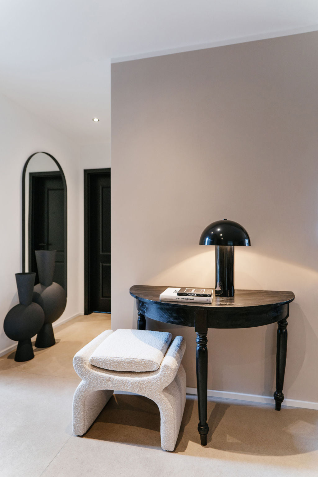 Tischlampe Marseille - Blume Exclusiv Interior Metall Tischlampe Marseille: schwarz, Retro, Aktuelle Wohntrends