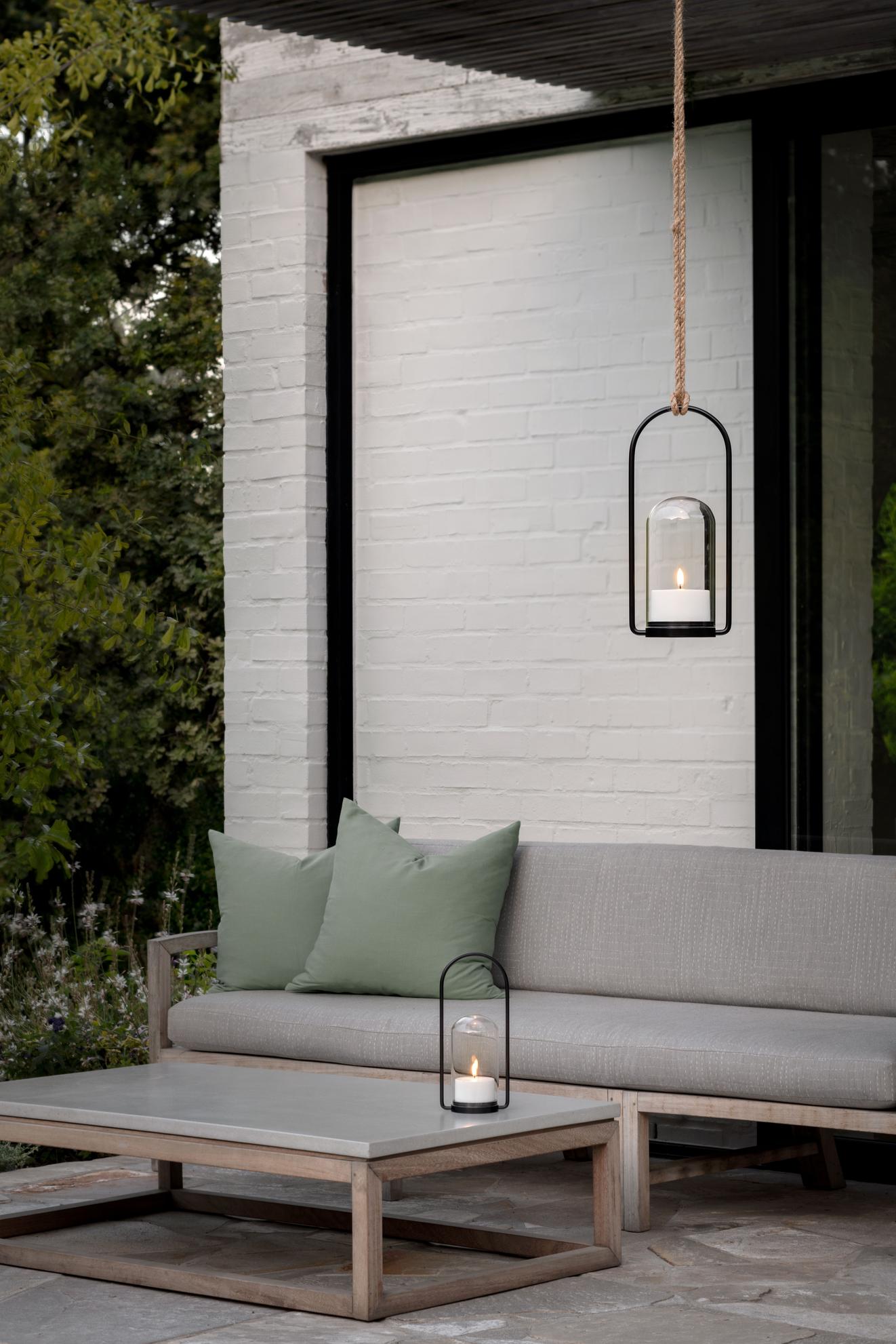 Outdoor LED Laterne mit Fernbedienung