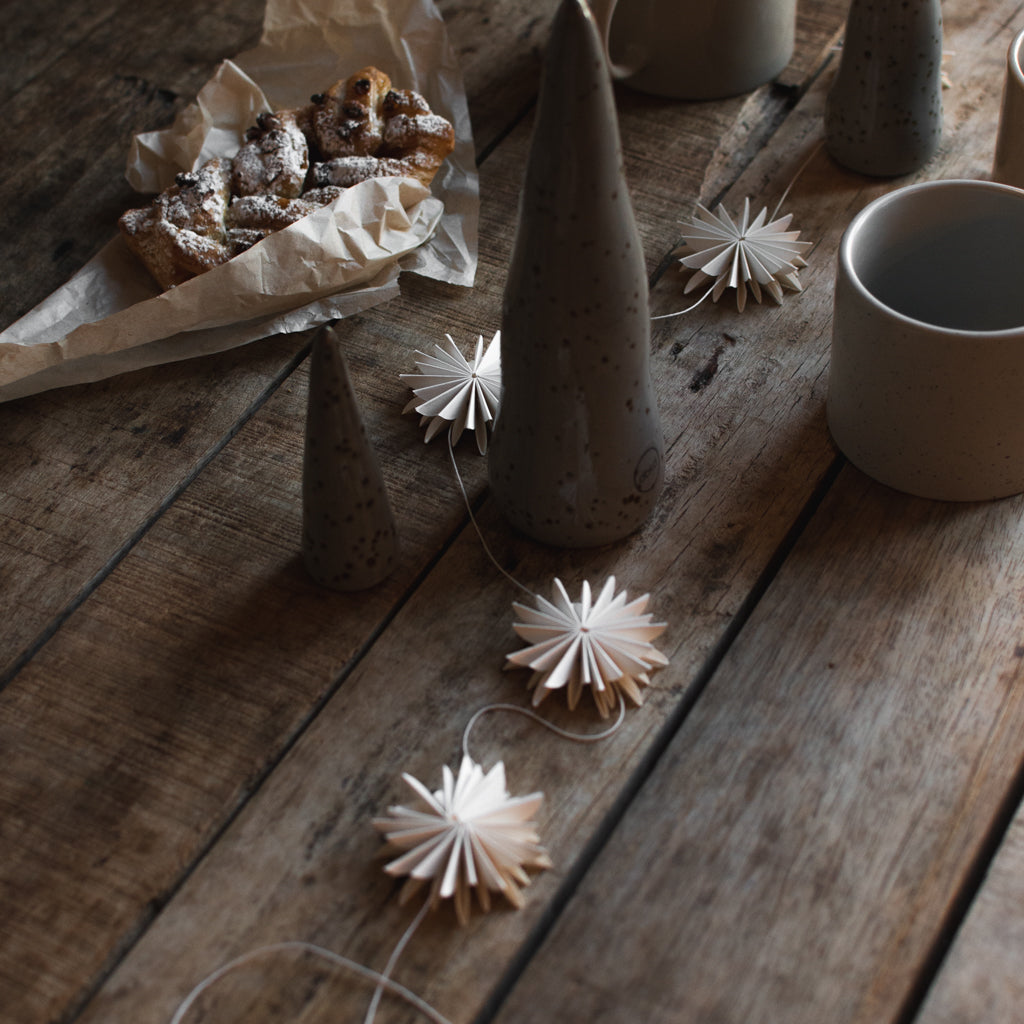 Garland Flake weiß – Papiergirlande