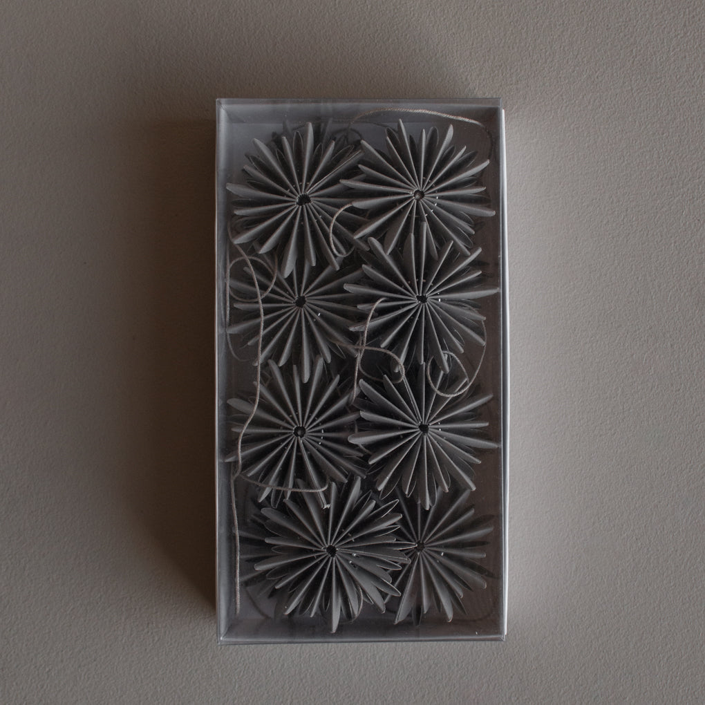 Garland Flake taupe/ grau – Papiergirlande