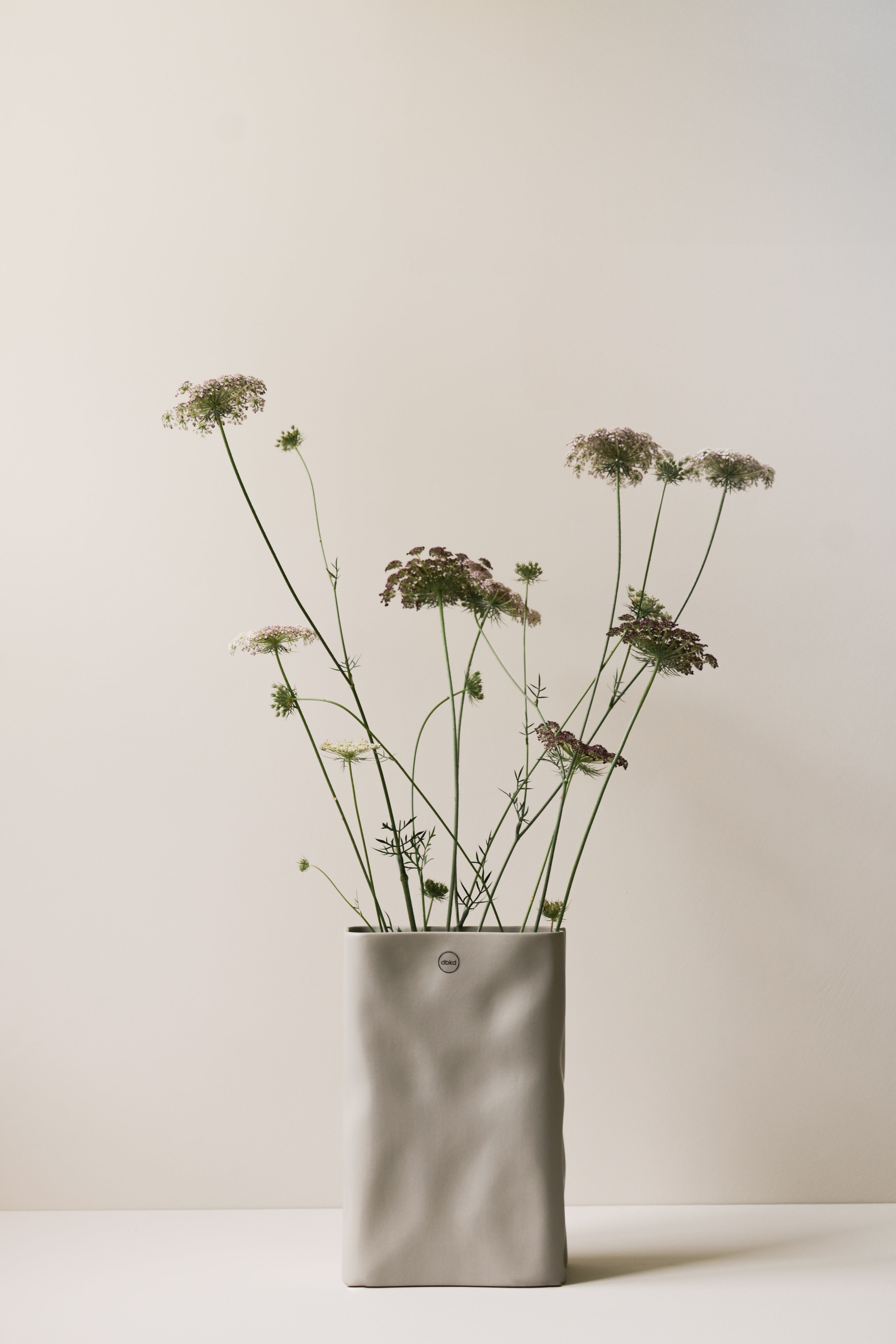 Vase in Wellenoptik