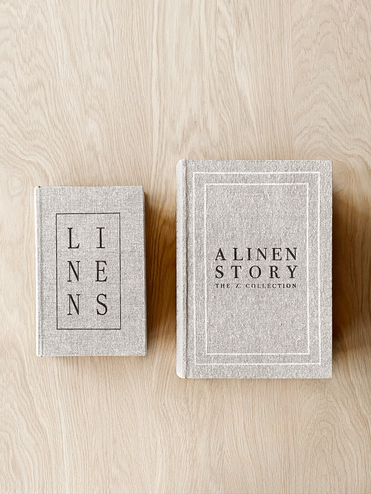Coffee Table Books als Aufbewahrungsbox - A Linen Story 2er Set