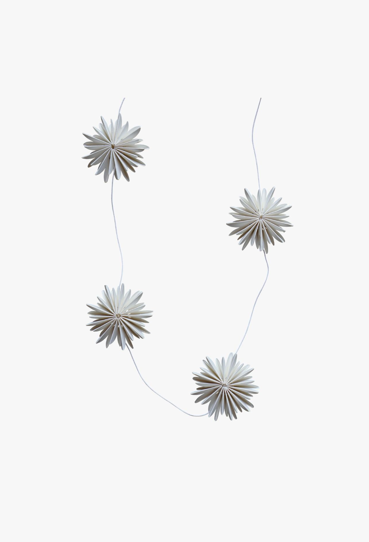 Garland Flake weiß – Papiergirlande