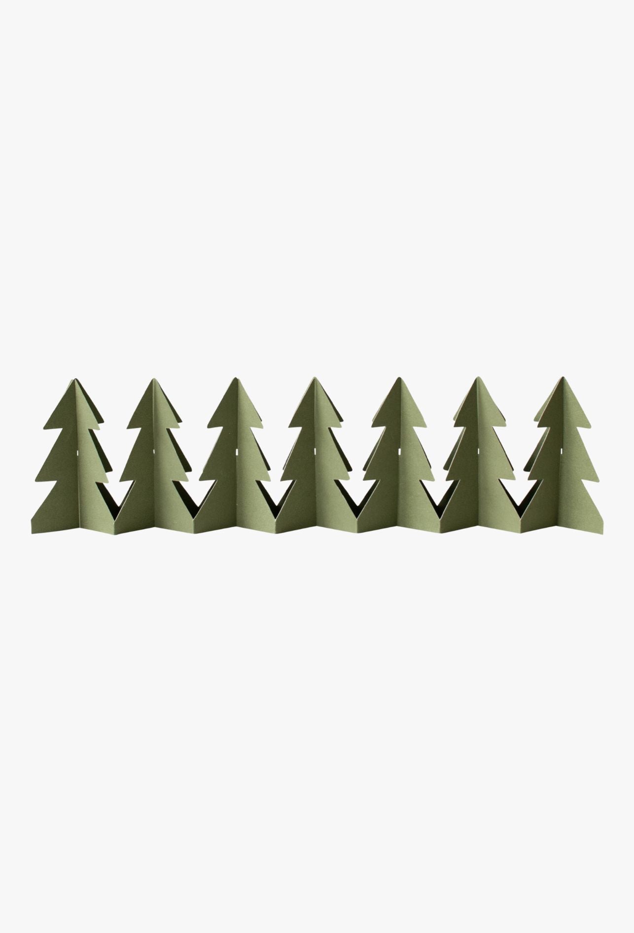 Tree in a row - grün