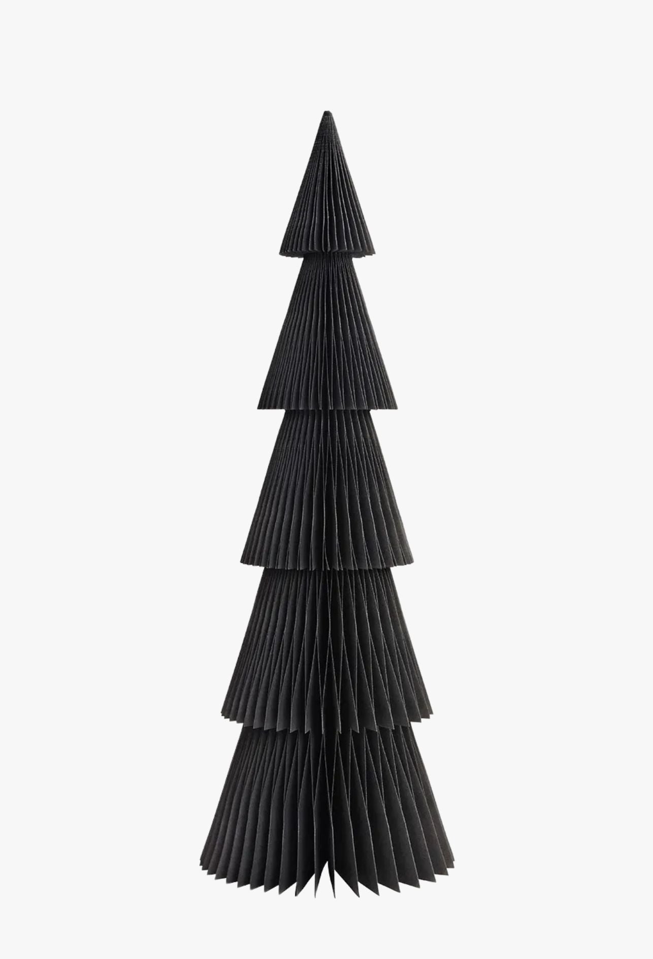 Weihnachtsbaum aus Papier schwarz
